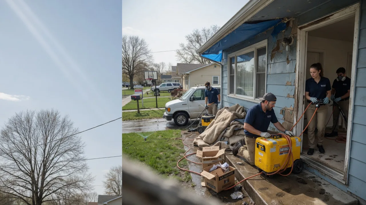 Basement Flood Cleanup in Florence, TX near me